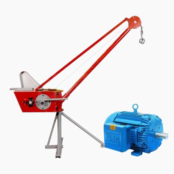 Pluma Grúa Master 300kg con Motor WEG Eléctrico MONOFASICO 220v -Equipmaster