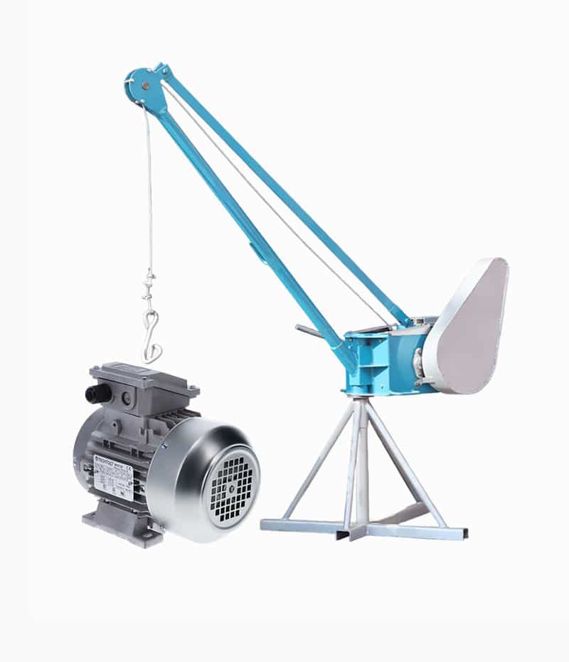 Pluma Grúa Master Lite 120kg con Motor TECHTOP Eléctrico Trifásico -Equipmaster Pluma Grúa Master Lite 120kg con Motor TECHTOP Eléctrico Trifásico -Equipmaster