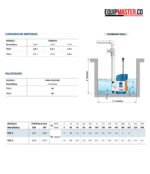 Bomba Sumergible PEDROLLO TEX 2 -Equipmaster