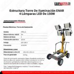 Estructura torre de iluminacion STELLA ENAR -Equipmaster