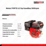 Motor FORTE GM200 Gasolina -Equipmaster