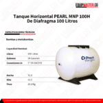 Tanque Horizontal PEARL MNP 100H -Equipmaster