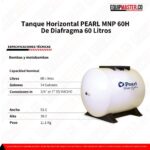 Tanque Horizontal PEARL MNP 60H -Equipmaster
