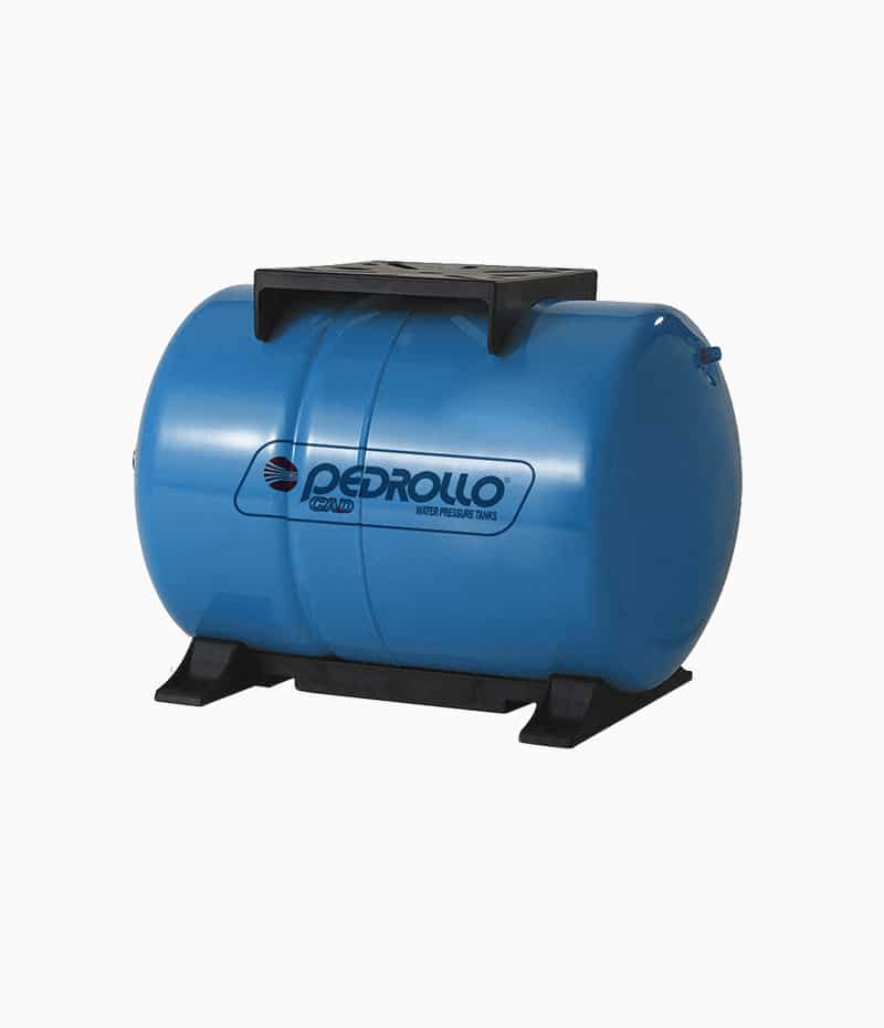 Tanque Horizontal PEWN100H PEDROLLO De Diafragma 100 Litros -Equipmaster Tanque Horizontal PEWN100H PEDROLLO De Diafragma 100 Litros -Equipmaster