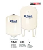 Tanque vertical PEARL de membrana intercambiable -Equipmaster