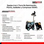 Equipo 4 en 1 DG4X1 -Equipmaster