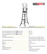 Andamio Ajustable ECOLIFTCOMP380 -Equipmaster