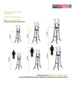 Andamio Unipersonal Ajustable Compact 3.80 -Equipmaster