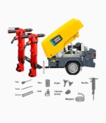 Compresor portaril ATLAS COPCO Tipo tornillo XAS88KD + 2 Martillos -Equipmaster