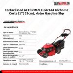 Cortacésped ALTERMAN XLM21A4 Gasolina -Equipmaster