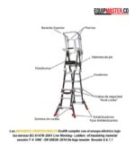 Escalera Ajustable ECOLIFTCOMP380 -Equipmaster