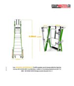 Escalera Andamio Fijo 490- Equipmaster