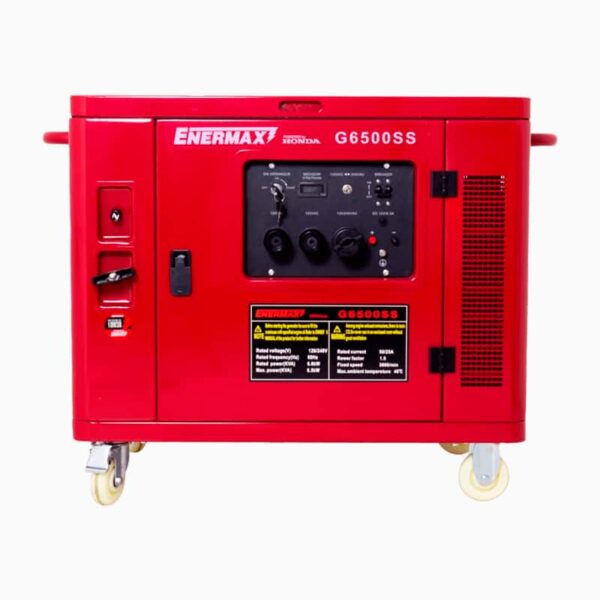 Planta Electrica G6500SS-D A gasolina ENERMAX -Equipmaster