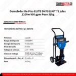 Demoledor de Piso ELITE DH7531KIT- Equipmaster
