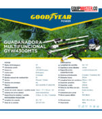 Ficha tecnica guadanadora multifuncional goodyear gyw4300mts Equipmaster