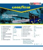 Motosierra GY4618S GOODYEAR - Equipmaster