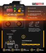 Soldador FW205CEL FURIUS -Equipmaster
