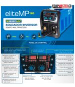 Soldador Inversor SI8180MP ELITE 180 Amperios -Equipmaster
