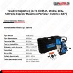Taladro Magnetico BM3514 ELITE - Equipmaster