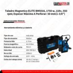Taladro Magnetico ELITE BM5016 - Equipmaster