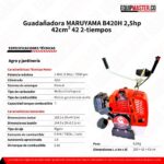 Guadañadora MARUYAMA B420H -Equipmaster