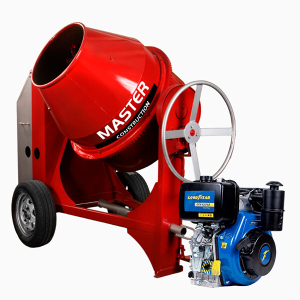Mezcladora Concreto 2 Bultos EM-M2B-GYW420FAR Diesel GOODYEAR 10hp -Equipmaster