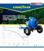Motobomba GOODYEAR GY420-BC600 Caudal diesel -Equipmaster