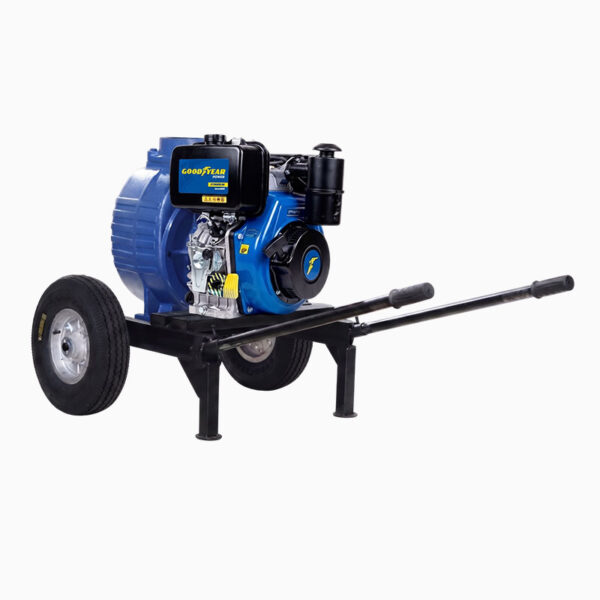 Motobomba diesel goodyear gy420 bc600 12hp con trailer Equipmaster