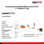 Guadañadora 2 tiempos HUSQVARNA 321R -Equipmaster
