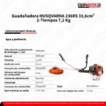 Guadañadora HUSQVARNA 236RS -Equipmaster