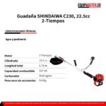 Guadañadora C230 SHINDAIWA -Equipmaster
