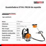 Guadaña de mochila FR230 -Equipmaster