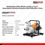 Motobomba STIHL WP230 caudal -Equipmaster