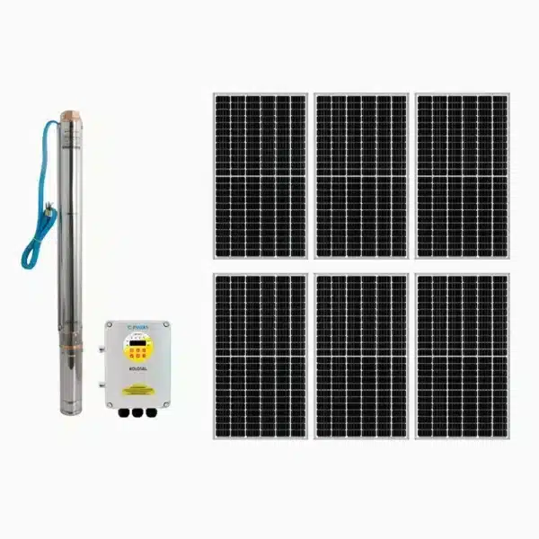 Bomba solar para agua limpia KOLOS3-180-150-20 -Equipmaster