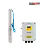 BOMBA Solar Tipo LAPICERO Sumergible Multietapas KOLOSAL 400W (0,5hp) KOLOS3-47-40-4 Altura Max. 45mts Caudal Max. 45lts/min, INCLUYE CONTROLADOR + DOS PANEL 610W - Imagen 2