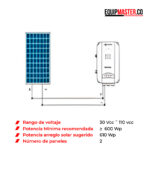 Diagrama conexion paneles kolos3 47 40 4-Equipmaster