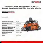 HUSQVARNA CRT 48-37V- Equipmaster  