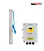 BOMBA Solar Tipo LAPICERO Sumergible Multietapas KOLOSAL 2,200W (3hp) KOL4-110-220-MP Altura Max. 110mts Caudal Max. 200lts/min, INCLUYE CONTROLADOR + OCHO PANELES 610W - Imagen 2
