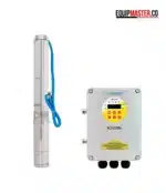 BOMBA Solar Tipo LAPICERO Sumergible Multietapas KOLOSAL 600W (3/4hp) KOLOS3-80-60-7 Altura Max. 80mts Caudal Max. 47lts/min, INCLUYE CONTROLADOR + DOS PANELES 610W - Imagen 2