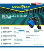 Motoazada GY703TL GOODYEAR 7Hp -Equipmaster