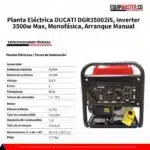 Planta Electrica DGR35002iS DUCATI Inverter -Equipmaster