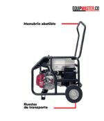 Planta eléctrica gasolina G7500GXE-K -Equipmaster