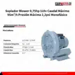 Soplador-Blower-0_75hp-110v-_50014_-EM-MS-550S-Equipmaster-