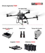 Drone agricola T70P Incluye DJI AGRIENERGY -Equipmaster