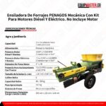 Ensiladora De Forrajes EFM-4 PENAGOS Mecánica -Equipmaster