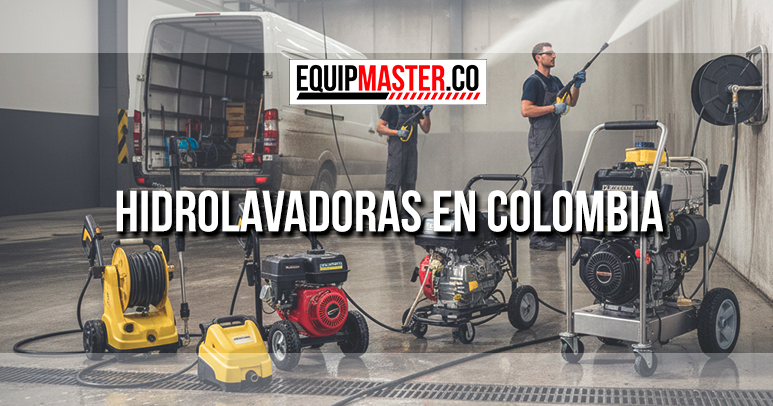 Hidrolavadoras en Colombia - Equipmaster