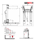 Montacargas Hidráulico Manual KTC 425-HS1030DM -Equipmaster