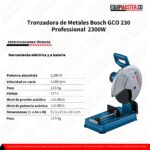 Tronzadora GCO 230 Professional -Equipmaster
