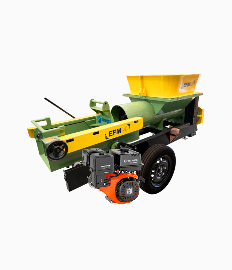 Ensiladora de forrajes PENAGOS EFM-4 motor gasolina Husqvarna HH 389MPC 13hp -Equipmaster Ensiladora de forrajes PENAGOS EFM-4 motor gasolina Husqvarna HH 389MPC 13hp -Equipmaster
