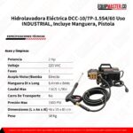 Hidrolavadora Power Blast 1500 PSI 2HP 220V Equipmaster